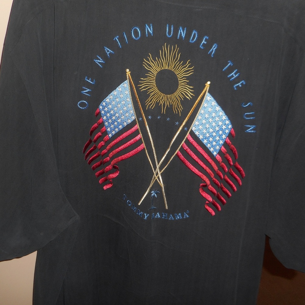 Tommy Bahama "One Nation Under The Sun" Shirt XXL